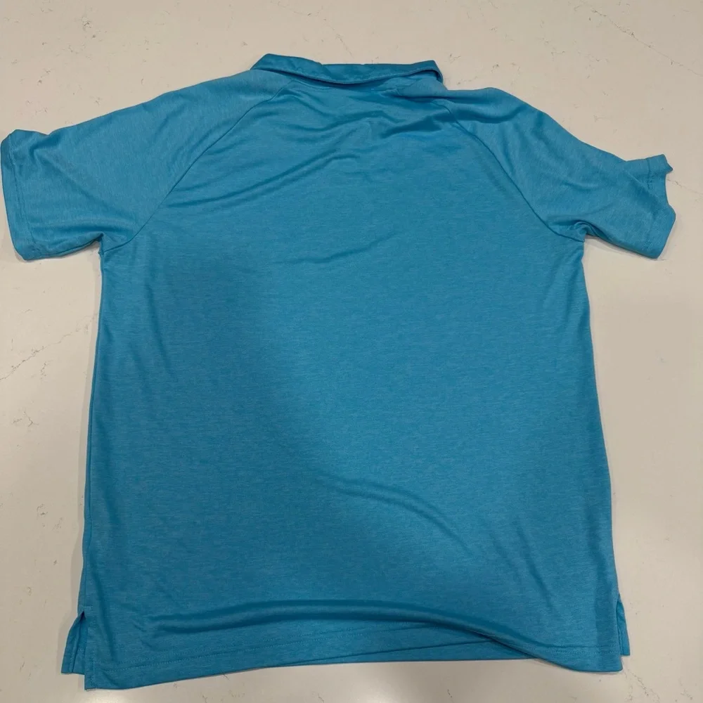 Adidas Men's Sky Blue Golf Polo Shirt